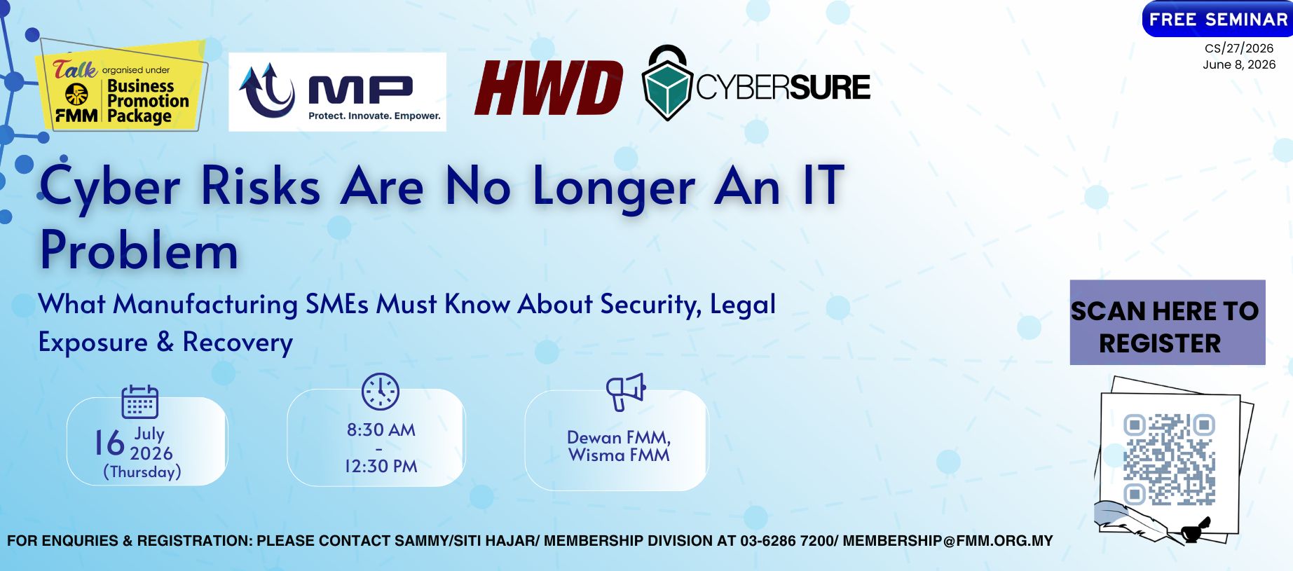 Cyber Risks Are No Longer an IT Problem (16 July 2026)